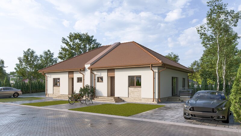 Dascalu, casa in rate la dezvoltator