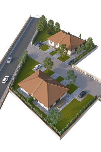 Dascalu, casa in rate la dezvoltator