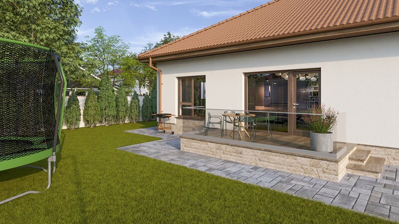 Dascalu, casa in rate la dezvoltator